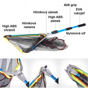 Podběrák ALU Seas 200 cm