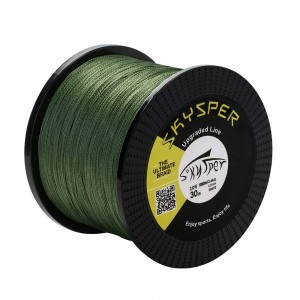 Pletená šňůra SUPER SKYSPER 1000 m zelená