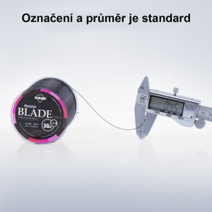 Rybářský vlasec Monster BLADE zelený 500 metrů