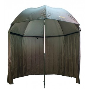 Deštník zelený 250 cm s prodlouženou bočnicí