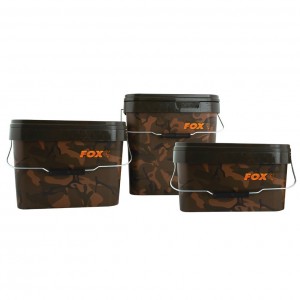 Fox kbelík plastový Camo Square Bucket 10 litrů