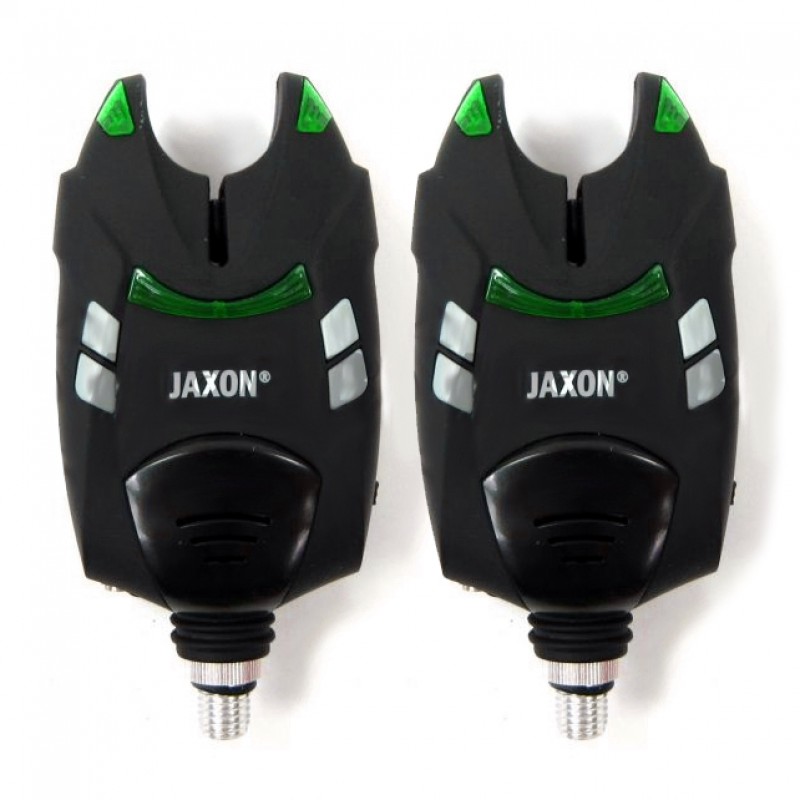 Signalizator Jaxon XTR Carp Sensitive 1+1, BAZAR, zelený