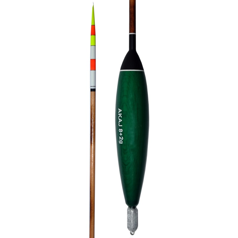 Splávek Akaj 8 + 2 g 38 cm předvážený