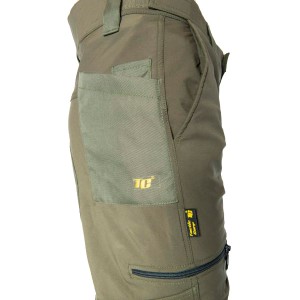 Kalhoty rybářské Tactic Carp Softshell olive green