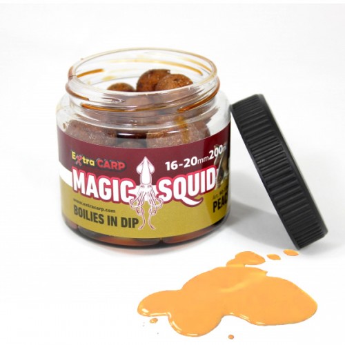 Boilie Magic Squid v dipu 16 a 20 mm 200 ml