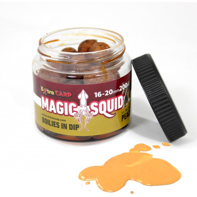 Boilie Magic Squid v dipu 16 a 20 mm 200 ml